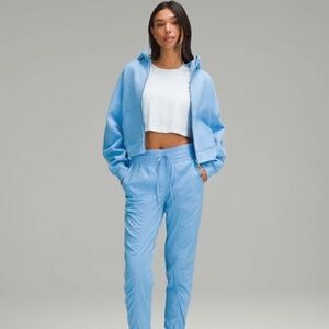 Lululemon dance studio joggers aero blue sz10 NWOT